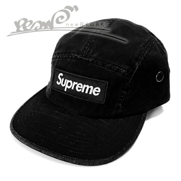 Supreme シュプリーム キャンプキャップ ブラック Supreme（シュプリーム） 送料無料 メンズ キャップ ブラック Military
