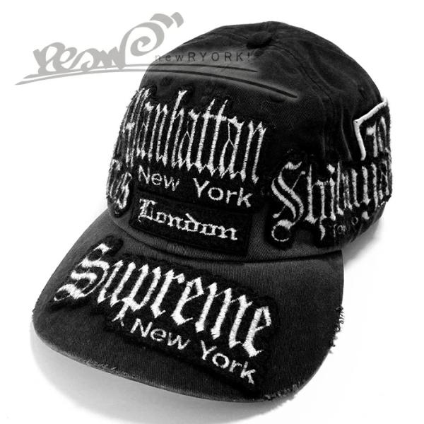 Supreme（シュプリーム） 送料無料 メンズ キャップ ブラック City