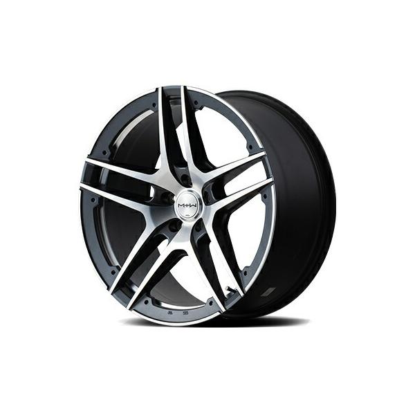 マルカサービス MID MTW TW025 アルミホイール 4本セット 18