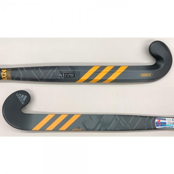 4エクストリーム24を採用した、最も攻撃的な新形状。FIH（国際ホッケー連盟）のルール規定の範囲内で、カーブの頂点をヘッドに最も近い位置に設定し、なめらかながら鋭いカービングフォルムに仕上げられています。この形状により、ロングレンジのスクー...