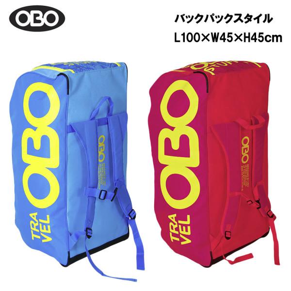 丈夫で軽いナイロン素材のバッグ■メーカー：O.B.O.■品番：24-7653■カラー：ブルー、レッド■サイズ：長さ100×横幅45×高さ45ｃｍ■素材：ナイロン■特徴：バッグを両肩で背負って持ち運ぶ、バックパックスタイル。ショルダーストラッ...