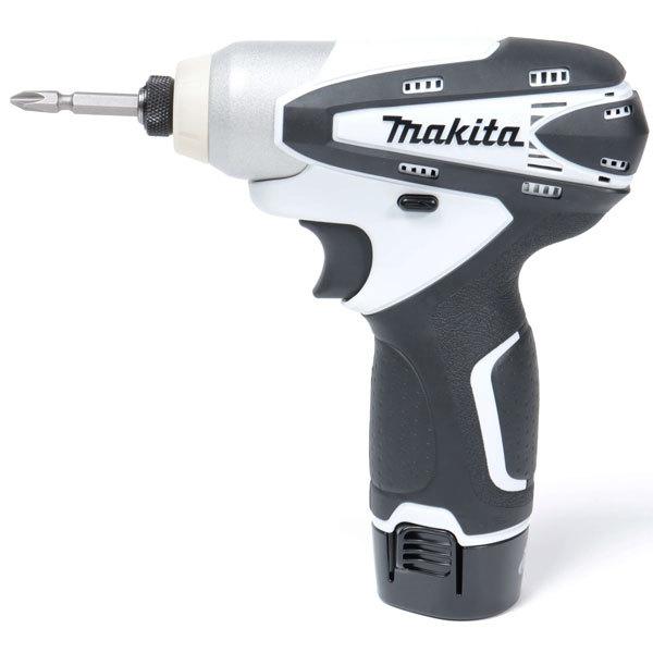 マキタ TD090DWXW 充電式インパクトドライバ(白)( バッテリ2個 マキタ TD090DWXW 充電式インパクトドライバ(白)( バッテリ2個