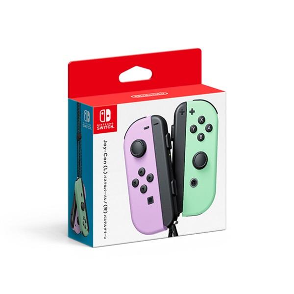 他サイト： 【新品】任天堂純正品 Joy-Con（L）パステルパープル／（R）パステルグリーン ジョイコン  HAC-A-JAWAFの商品画像