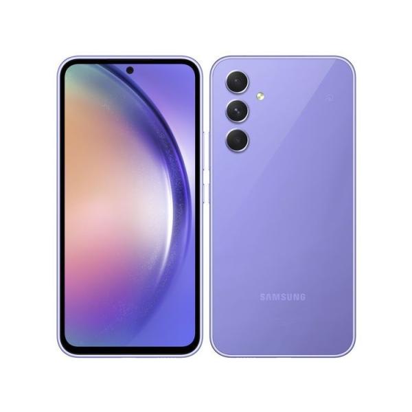 値下げ UQ SIMフリーGalaxyA54 5G scg21 Galaxy A 【 SIMフリー品】新品 A54 5G SCG21 [Violet] AU/UQ版