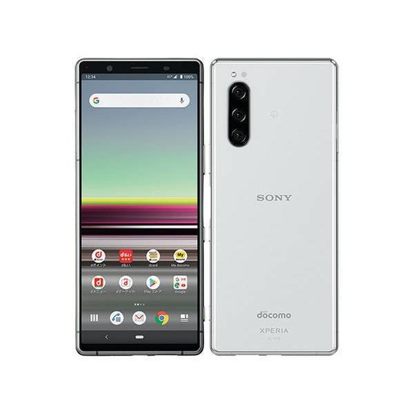 【新品SIMフリー品】docomo Xperia 5 so-01m Grey 白ロム品 新品未使用品　判定O　SIMロック解除済