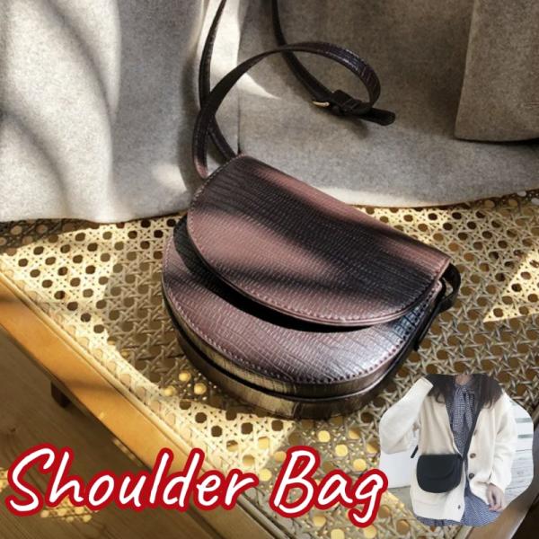 ショルダーバッグ ミニ 小さめ 斜めがけ カジュアル 革 PU レザー 黒 無地 バッグ 鞄 レディース シンプル バッグ デイリー 韓国 通学 かわいい おしゃれ 人気