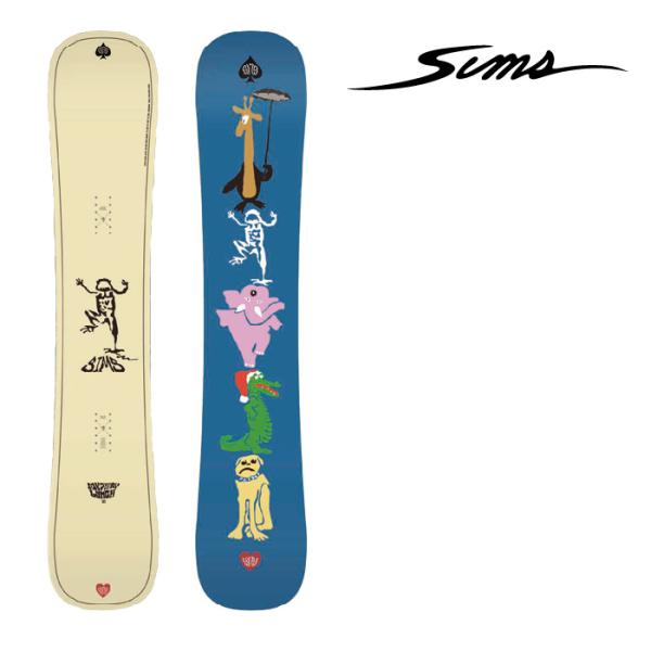 SIMS 日本正規品 スノーボード 板 シムス SIMS MYSTERY LUNCH Camber