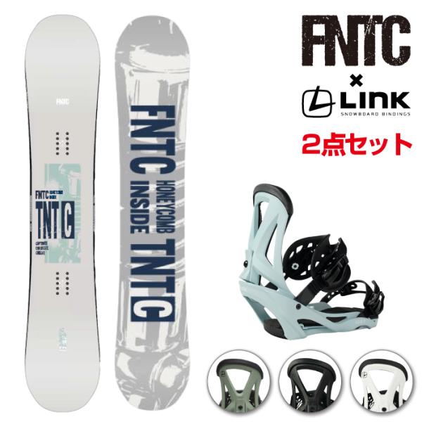 FNTC TNT スノーボード ビンディングセット FNTC 日本正規品 取付可能 スノーボード + ビンディング 2点セット