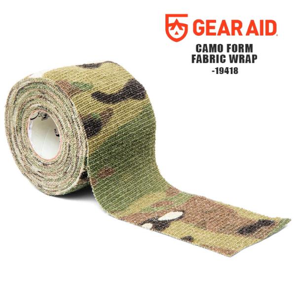 ギアエイド GEAR AID CAMO FORM FABRIC WRAP Multicam 19607 フォーム ファブリック ラップ
