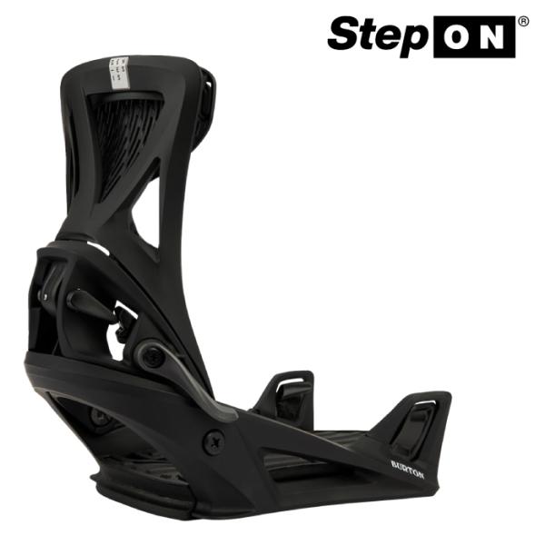 日本正規品 スノーボード ビンディング バートン BURTON MENS STEP ON GENESIS Re:Flex Black ステップオン ジェネシス リフレックス メンズ 25-26