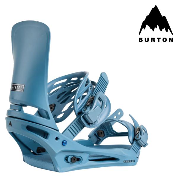日本正規品 スノーボード ビンディング バートン BURTON MENS CARTEL Re:Flex Blue Stone カーテル リフレックス バインディング メンズ 25-26