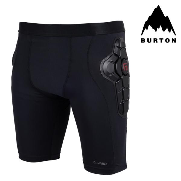日本正規品 スノーボード プロテクター バートン BURTON IMPACT SHORTS True Black インパクト ショーツ メンズ 25-26