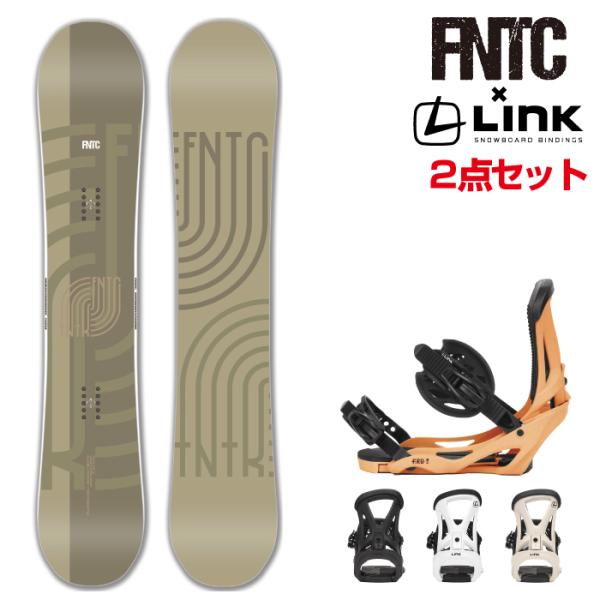 FNTC 日本正規品 取付可能 スノーボード ビンディング 2点セット エフ