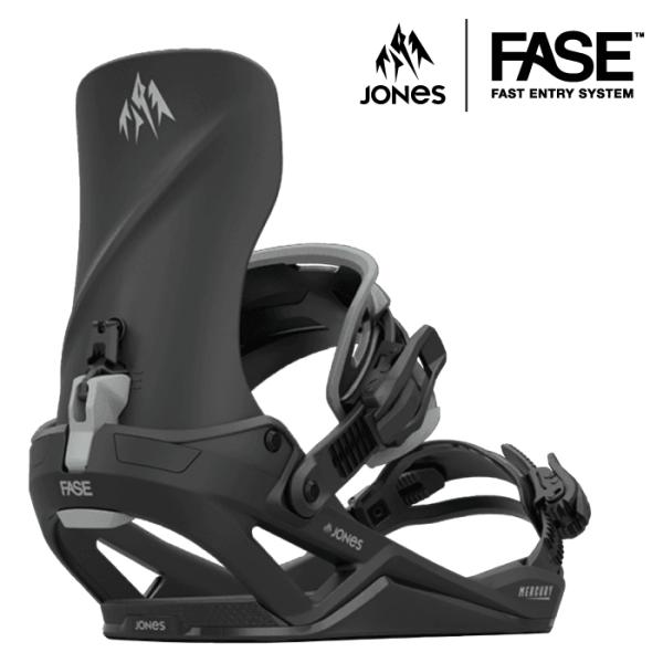 JONES Mercuryフリースタイル ビンディング ブラック Men's Mercury Snowboard Binding | Jones