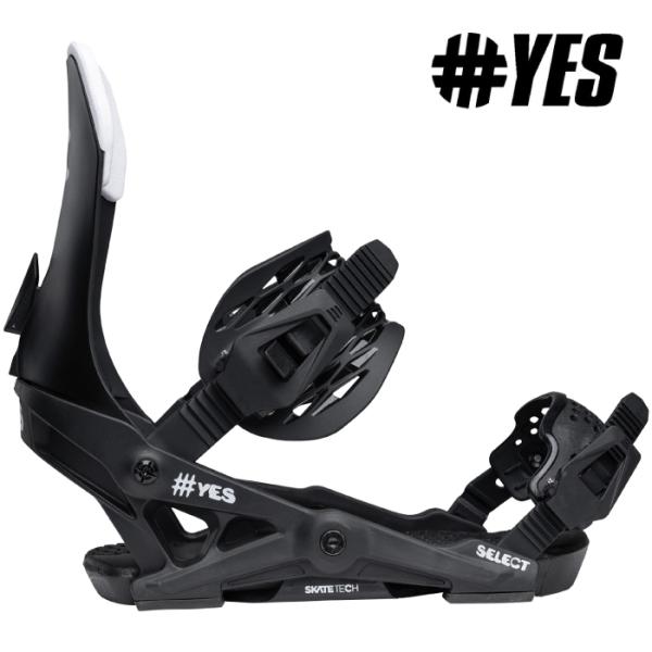 日本正規品 スノーボード ビンディング イエス YES SELECT Pitch Black