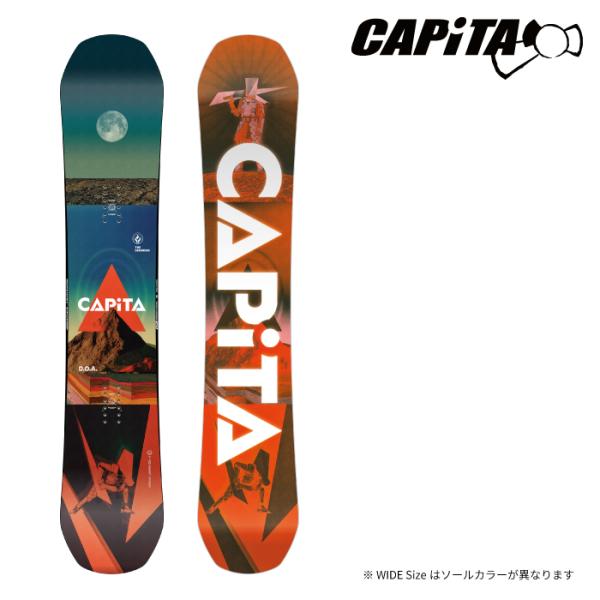 日本正規品 スノーボード 板 キャピタ CAPITA DOA ディーオーエー メンズ D.O.A. 26-27