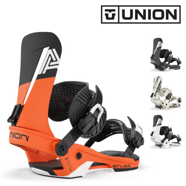 日本正規品 スノーボード ビンディング ユニオン UNION ATLAS Black・Orange・KB・Cool Grey アトラス バインディング メンズ レディース 26-27
