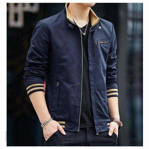 ブルゾン メンズ ジャケット アウター ジャンパー 春服 メンズアウター 大きいサイズ 30代 40代 50代ファッション Mancoat067 Newtrend 通販 Yahoo ショッピング