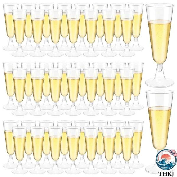 ワイングラス 使い捨て 150ml シャンパングラス プラスチック 硬質プラスチック シャンパングラス 赤ワイングラス ステムウェア ワイングラス