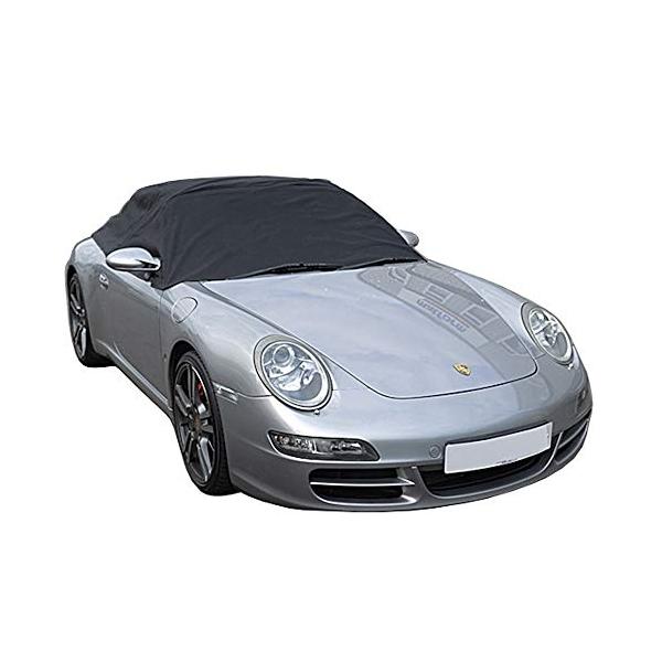 ポルシェ 911 996 997 ハーフカバー ソフトトップ  プロテクター ブラック