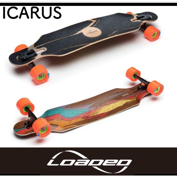【美品】LOADED ICARUS Flex2 ロンスケ ローデット LOADED BOARDS】ローデッド ICARUS Kegels&Nipples [Flex 2] イカロス