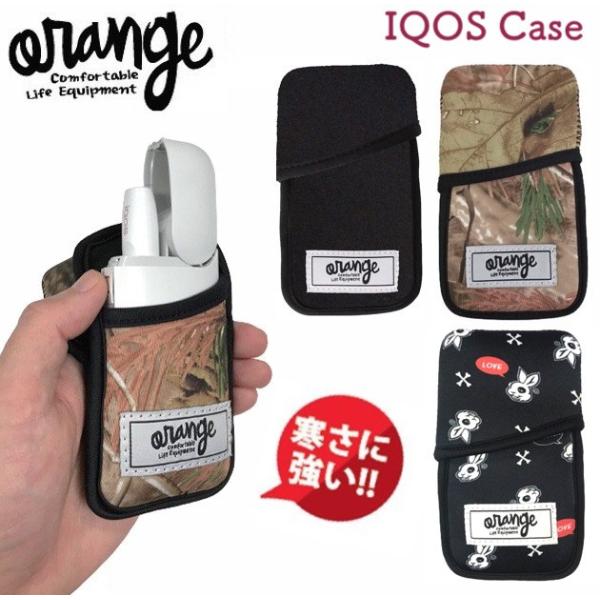 【oran'ge】オレンジ IQOS case スノーボード アイコスケース パスケース ポーチ ネオプレーン バッテリー アクセサリー グッズ 収納 携帯 保護