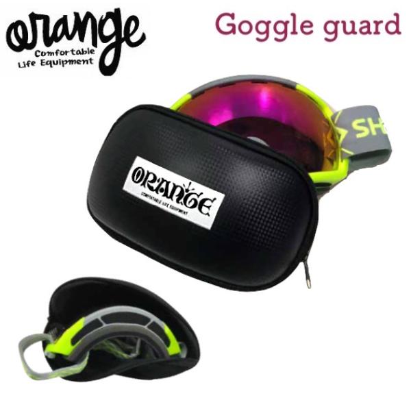 【oran&apos;ge】オレンジ Goggle guard ゴーグルケース メッシュ 薄型 傷防止 スノー...