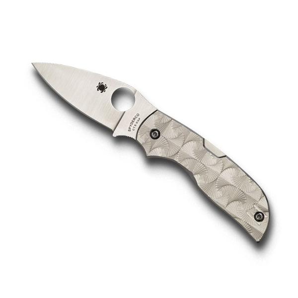 XpC_R/Spyderco C152STIP `p Xebvh `^ Chaparral Stepped Titanium