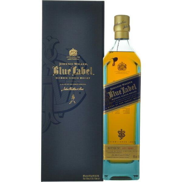 ジョニーウォーカー ブルーラベル 40度 750ml(Newボトル)化粧箱入 