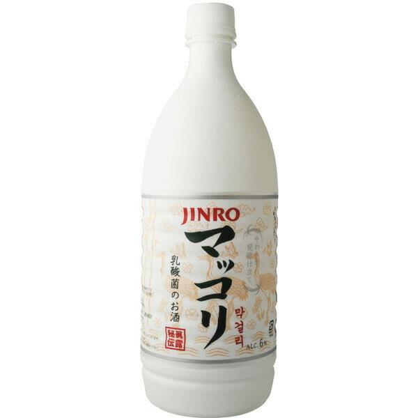 韓国焼酎で有名なジンロ(JINRO)からマッコリが登場。韓国料理店、焼肉店でお馴染みの韓国のお酒マッコルリは、米、米麹を使用し自然発酵させた生酒で、酵母・酵素菌が生きた清涼感があるお酒です。「真露　マッコルリ」は、アルコール度数が低く、にご...