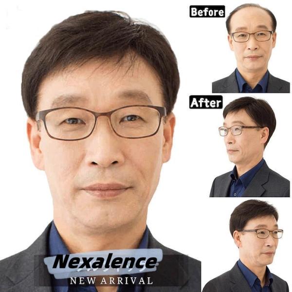 メンズウィッグ 男性用 かつら フルウィッグ 自然 ショート 脱毛症対策 安い 人毛 カツラ イメチェン つむじ 自然黒 短い 通気性 お父さん 鬘 普段使い 耐熱 お年寄り用 中年男性にも向け 着用簡単 中高年向け 父の日 イケメン商品情...