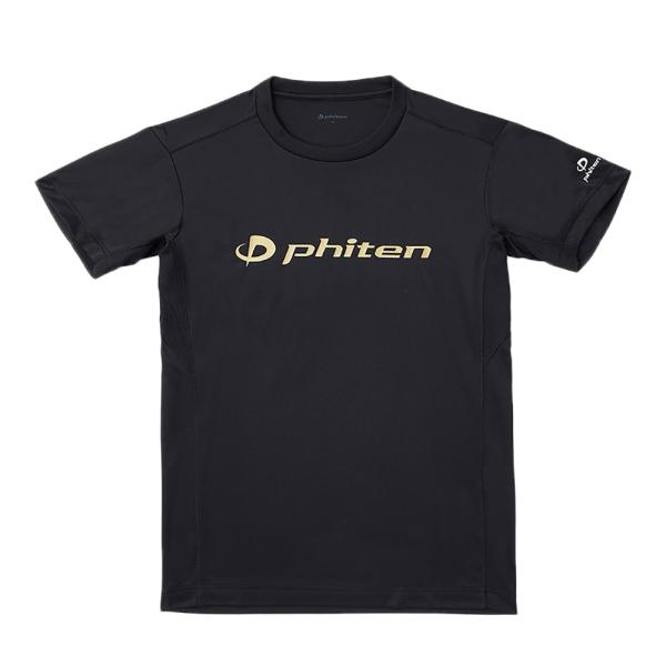 ファイテン ＲＡＫＵシャツＳＰＯＲＴＳ バレーボール Ｔシャツ 3124JG5760BK/GD