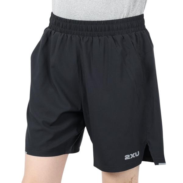 2ＸＵ Ａｅｒｏ　7　Ｉｎｃｈ　Ｓｈｏ　ＢＬＫ／ＳＲＦ 陸上 ランニングパンツ MR6904b BLK/SRF