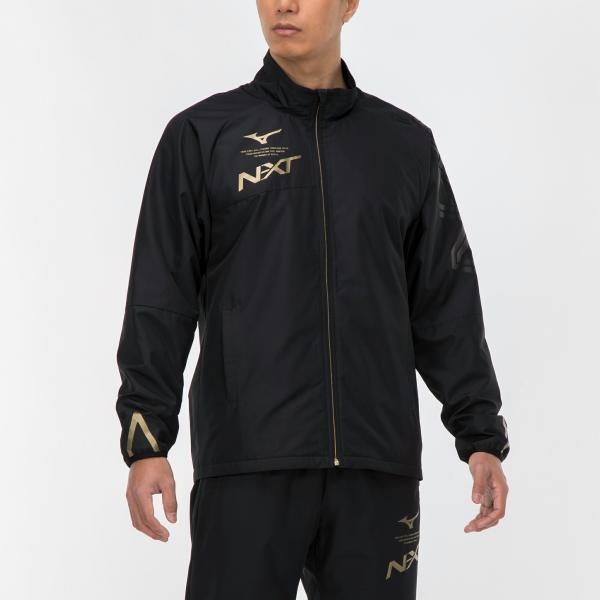 (ミズノ）MIZUNO Ｎ−ＸＴ　ブレスサーモウォーマ　ージャケット トレーニングウエア ブレーカーシャツ 32JE274090