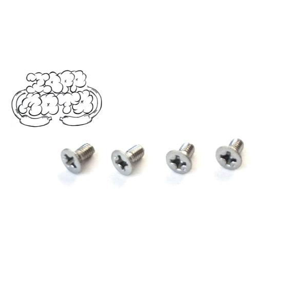 W1SA 650RS W3 用の タンクマーク固定ボルト 4個セットです。材質：ステンレス製高品質な日本製です。