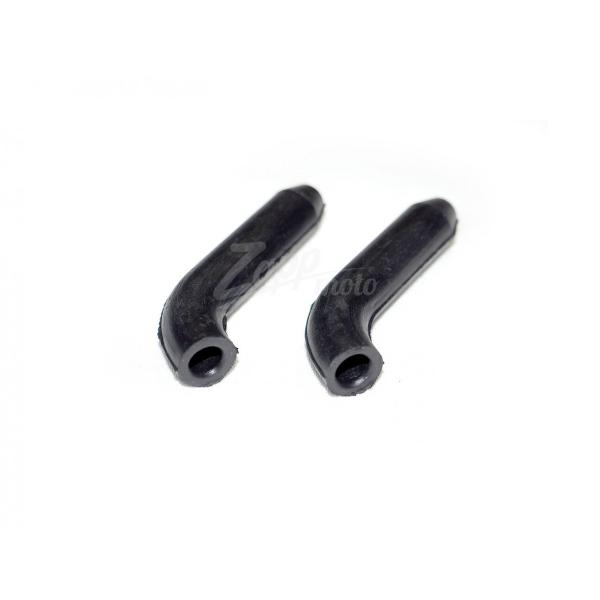 W1S W1SA W3 キャブワイヤー ブーツ 2個セット純正部品番号：16037-003、16037-004 の相当品です。W1S W1SA ：スロットル/エアーシャッター ケーブルブーツW3 ：チョークケーブルブーツ高品質な日本製です。