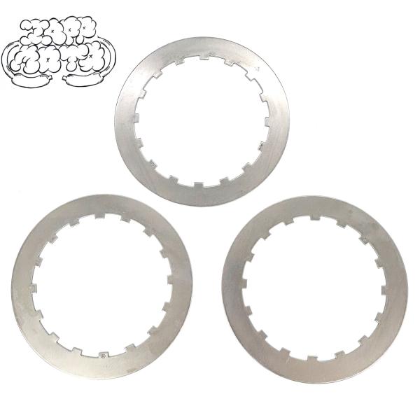 W1 W1S W1SA 650RS W3 クラッチスチールプレート3枚セット