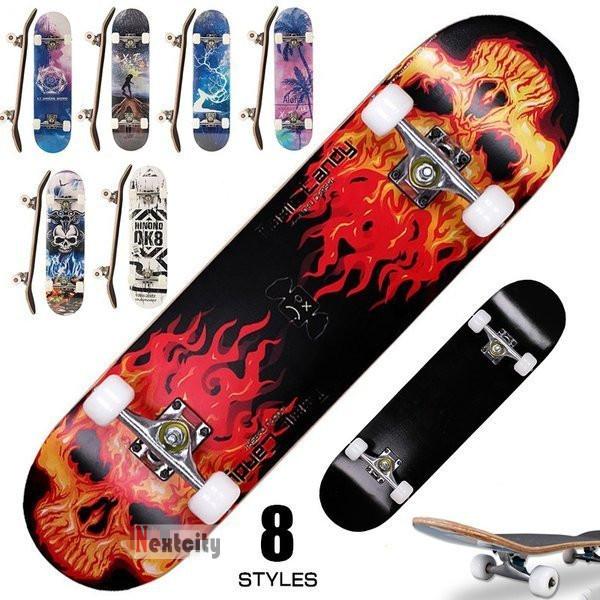 スケートボード コンプリート スケボー 初心者 キッズ デッキ 運動 メンズファッション Hanaya Xtmoe173 Next City 通販 Yahoo ショッピング