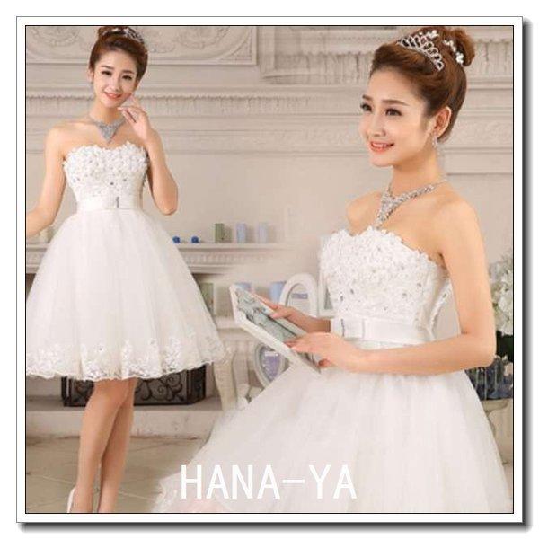 ウェディングドレス ミニドレス ショット丈 花嫁 ワンピース 二次会 パーティードレス おしゃれ Hnya Pcuab764 Next City 通販 Yahoo ショッピング