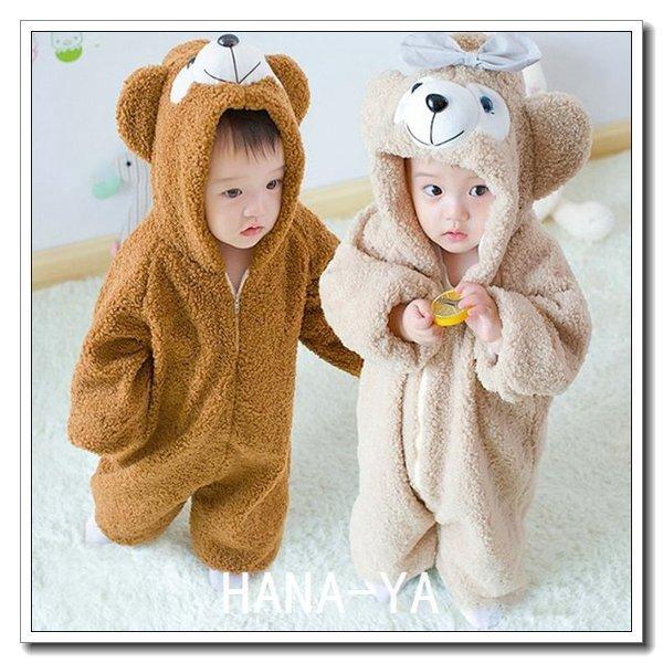 着ぐるみ くま オールインワン キッズ ベビー 赤ちゃん 熊ちゃん着ぐるみ もこもこ 厚手 男の子 カバーオール 女の子冬服 防寒着 可愛い Hnya Porkb502 Next City 通販 Yahoo ショッピング