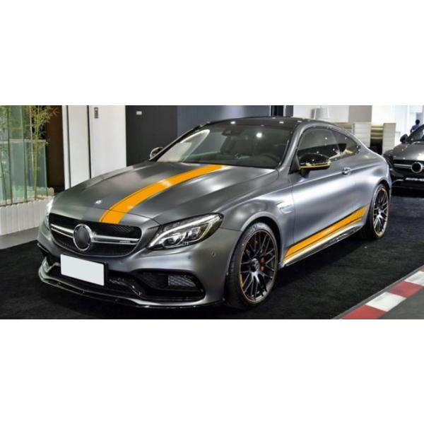 メルセデスベンツ Cクラス C63 Amg W5クーペ ステッカー レーシングストライプイエロー マッドブラック Buyee Buyee บร การต วกลางจากญ ป น ซ อจากประเทศญ ป น
