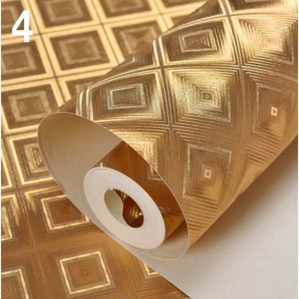 ３d 壁紙 53 1000cm ゴールド 金色 Pvc 防水 カビ対策 おしゃれクロス インテリア 装飾 寝室 リビング H018 Buyee Buyee 日本の通販商品 オークションの代理入札 代理購入