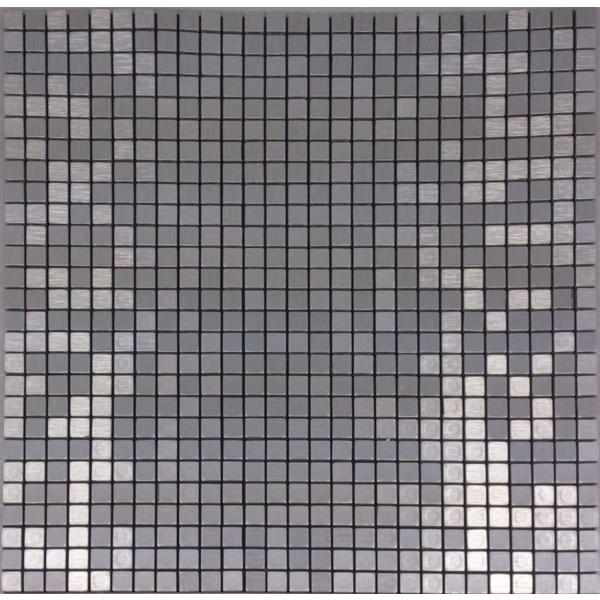 ３d壁紙 リフォーム 30 30cm 内装 11枚セット アルミ複合 モザイクタイル 銀 Diy 銀 Diy リフォーム インテリア 部屋 浴室 トイレにも H H Next Dream Shop