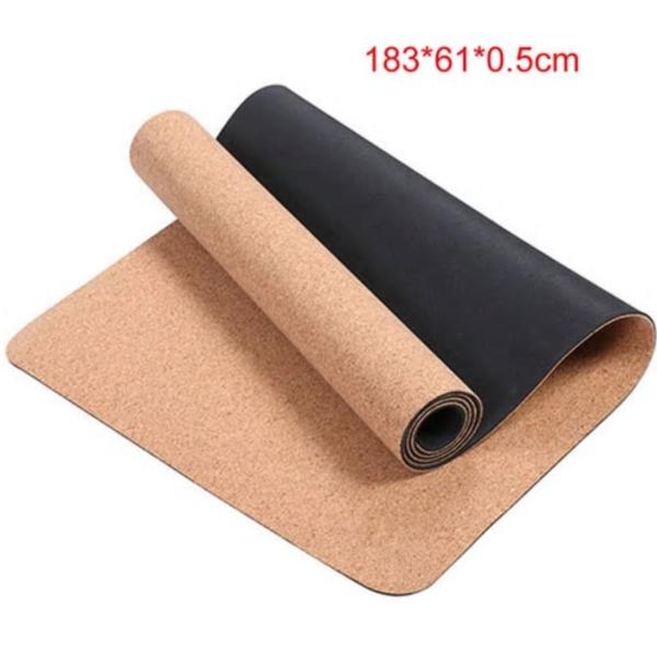 新品送料込 ヨガマット 4 5 6mm Tpe 黒コルク ピラティス 筋トレ ストレッチ 美ボディ 空いた時間にお手軽エクササイズ M009 Prettyfunnyballoons Com