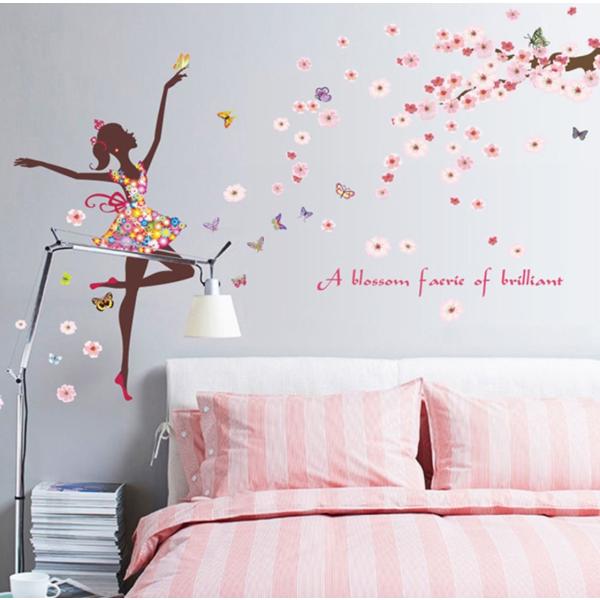 ウォールステッカー 影シルエット ダンス 蝶々 花 桜 お洒落シール Diy キッチン 寝室 リビング トイレ 子供部屋 M Buyee Buyee Japanese Proxy Service Buy From Japan Bot Online