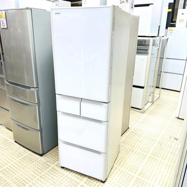 値下げ、美品❗️日立 冷蔵庫 R-S40S(XW) 2023年製 日立 日立/HITACHI 冷蔵庫 R-S40S(XW) 2023年製 401L 5ドア /CP