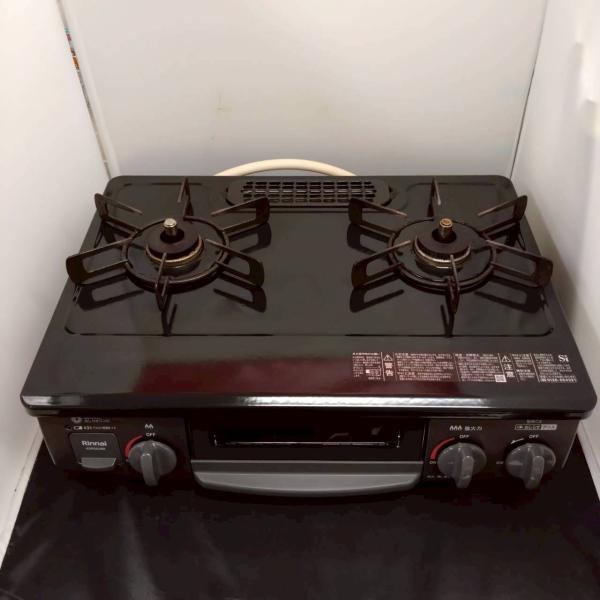 6ヶ月間動作保証付 Rinnai ガステーブル 6ヶ月間の動作保証付き】