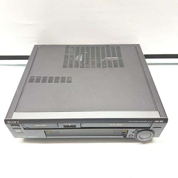 SONY - SONY ダブルビデオレコーダー WV-H4 97年製 美品 SONY 【送料無料・ジャンク品】ソニー/SONY ビデオカセット