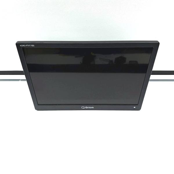 山善 YAMAZEN Qriom キュリオム ポータブルテレビ 17インチ キュリオム 山善/YAMAZEN ポータブルテレビ KORS-PTV17 2024年製 17