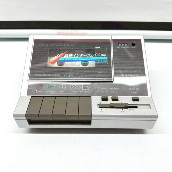 ■SANYO MR-33DR データレコーダー 動作品 ジャンク譲渡コーナー （0円ジャンク） ＞ SANYO MR-33DR データ